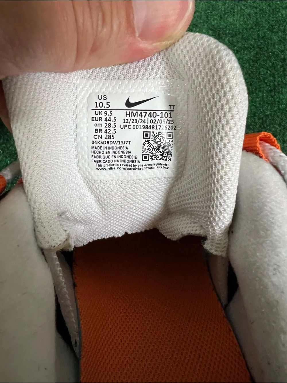 Nike Air Max 95 OG Big Bubble Bright Mandarin (2025) Men’s 10.5